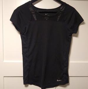 Nike Black Mesh T-shirt